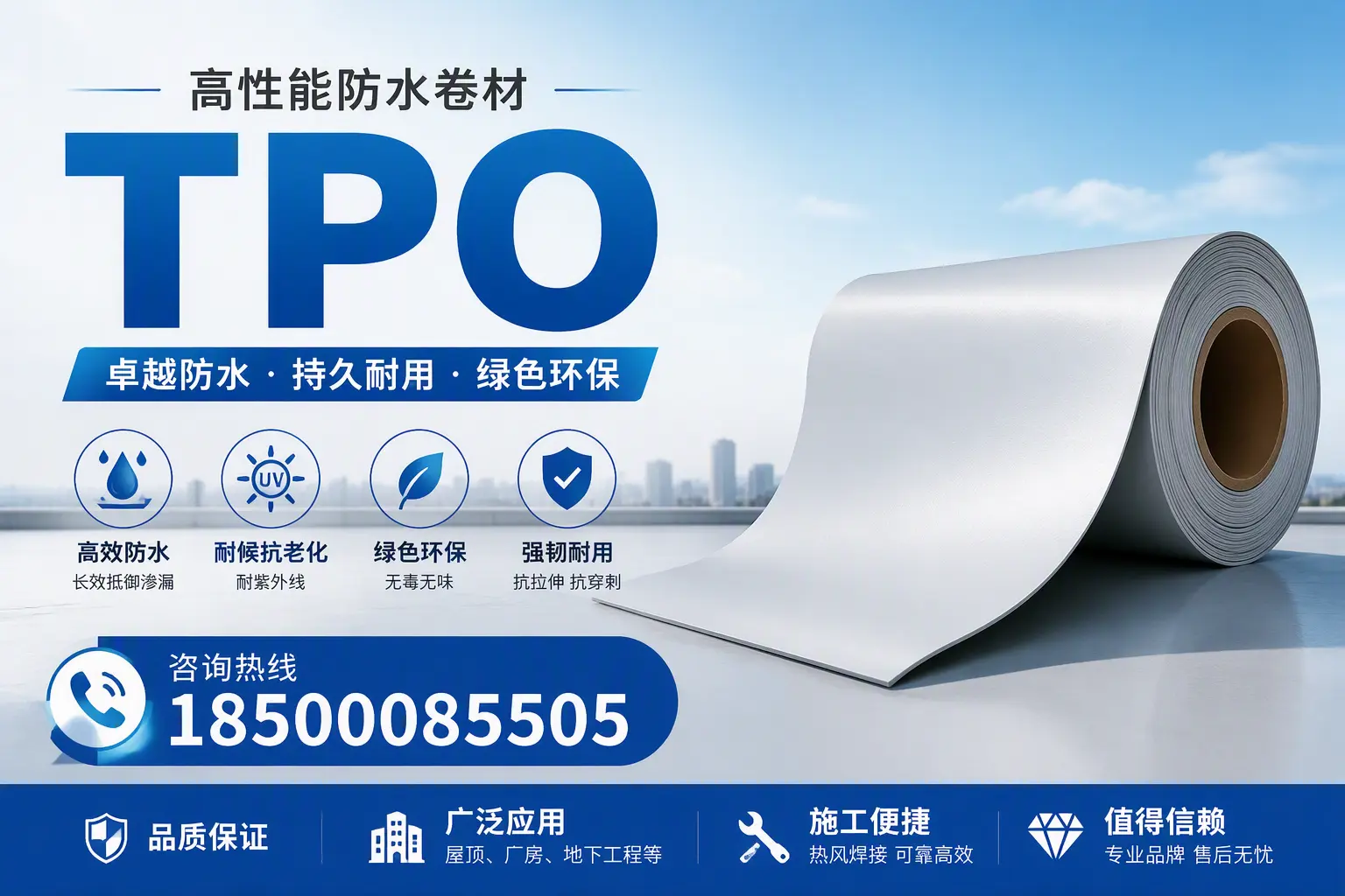 TPO材料的环保特性及其在四平的应用